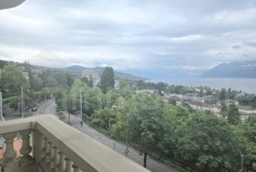 Majestueux appartement de standing de 5,5 pièces près du centre de Lausanne – Vue panoramique sur le lac et les montagnes
